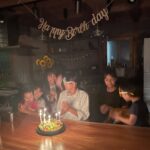 誕生日は自宅でお祝い！